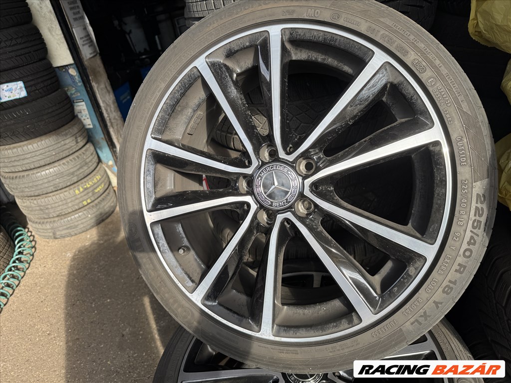 Mercedes Benz B-Klasse Avantgarde gyári 7,5X18-as 5X112-es ET52-es könnyüfém felni garnitura eladó 3. kép
