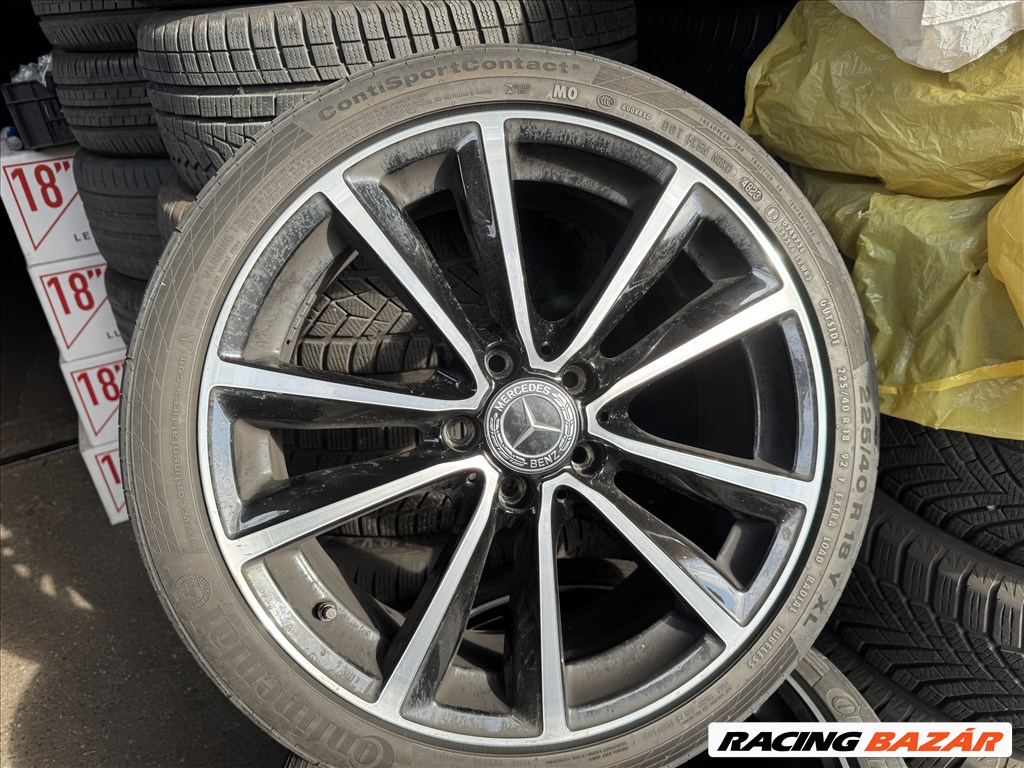 Mercedes Benz B-Klasse Avantgarde gyári 7,5X18-as 5X112-es ET52-es könnyüfém felni garnitura eladó 4. kép