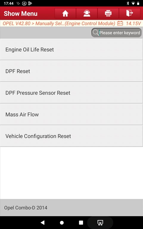 Launch X431 V autódiagnosztika 10. kép