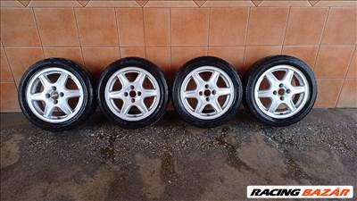 BBS 15" ALUFELNI 4X100 NYÁRI 195/50R15 GUMIVAL OLCSÒN!!!