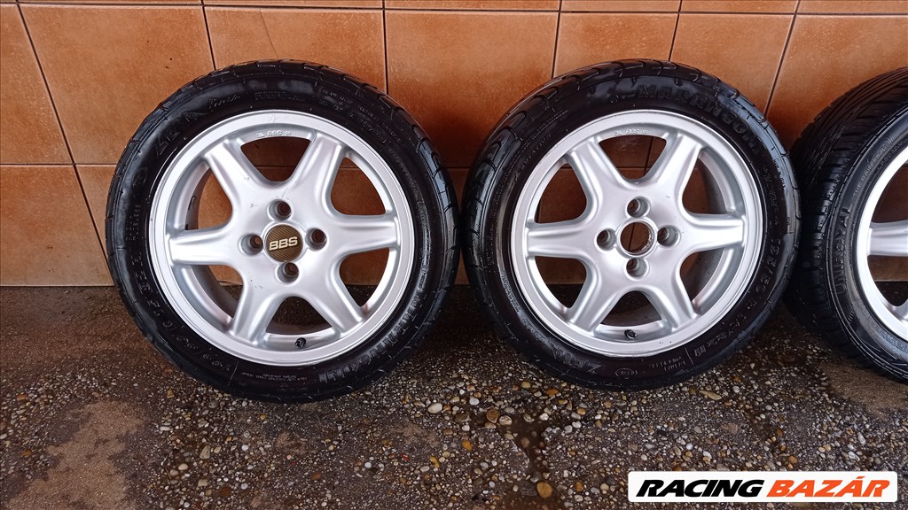 BBS 15" ALUFELNI 4X100 NYÁRI 195/50R15 GUMIVAL OLCSÒN!!! 2. kép