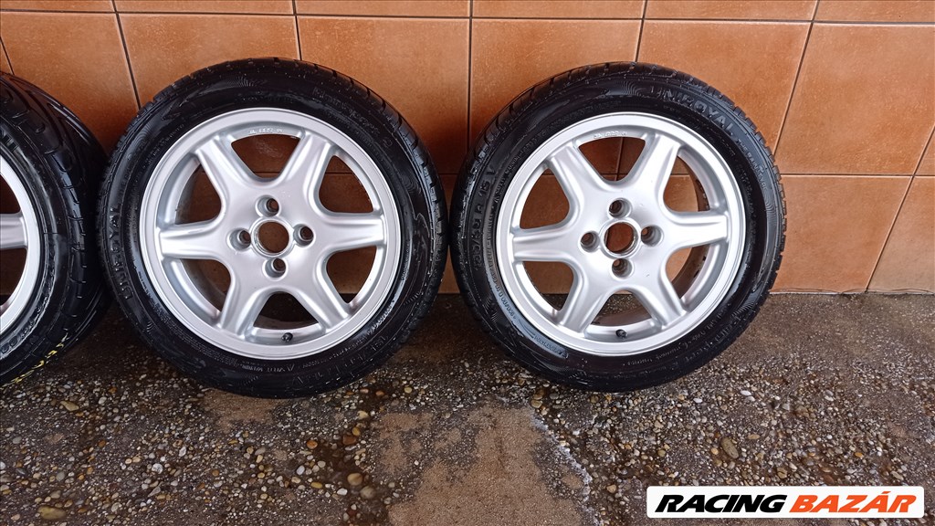 BBS 15" ALUFELNI 4X100 NYÁRI 195/50R15 GUMIVAL OLCSÒN!!! 3. kép