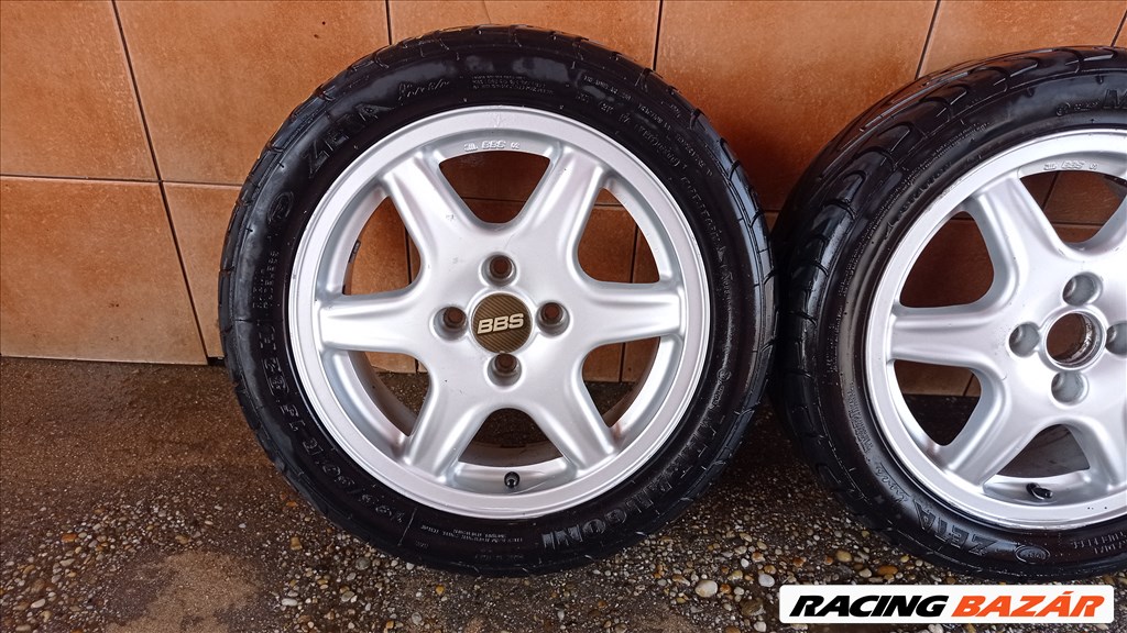 BBS 15" ALUFELNI 4X100 NYÁRI 195/50R15 GUMIVAL OLCSÒN!!! 4. kép