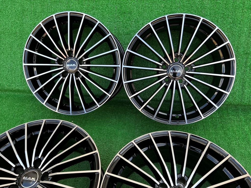 R17 5x108 (72) Original MAK VOLARE+ Black Mirror 7.5J ET45  új felnik alufelnik 2. kép