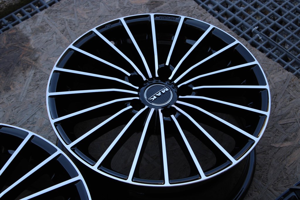R17 5x108 (72) Original MAK VOLARE+ Black Mirror 7.5J ET45  új felnik alufelnik 6. kép