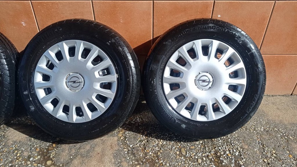  OPEL CORSA C 14" LEMEZFELNI 4X100 NYÁRI 175/70R14 GUMIVAL OLCSÒN!!! 3. kép