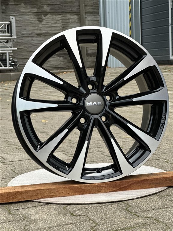 R17 5x112 (76) MAK MAIN BLACK MIRROR 7.5J ET30 új alufelnik felnik  3. kép