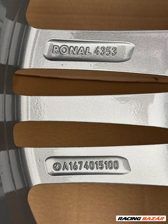 R21 original mercedes 10J ET62,6 - A167 401 5100 A1674015100 1db felni 6. kép