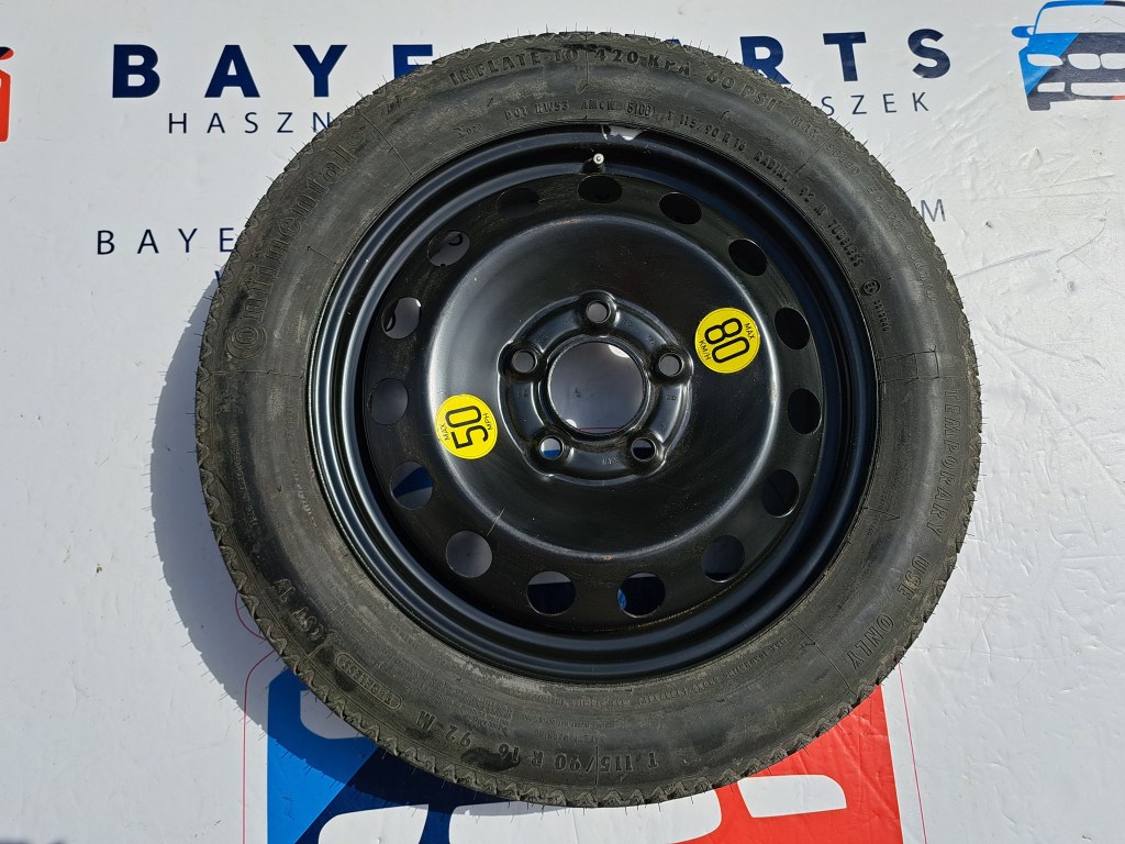 Bmw E46 stb... 16&quot; mankókerék pótkerék mankó kerék 1. kép