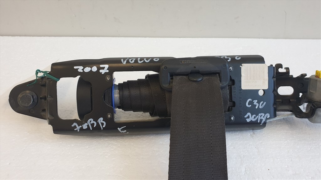 509549 Volvo C30, 2008, Jobb Első Övfeszítő, Biztonsági Öv. 5. kép