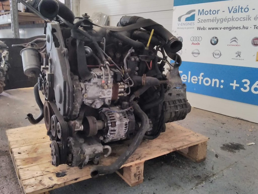 Ford Focus 1,8D, C9DB  bontott motor 3. kép