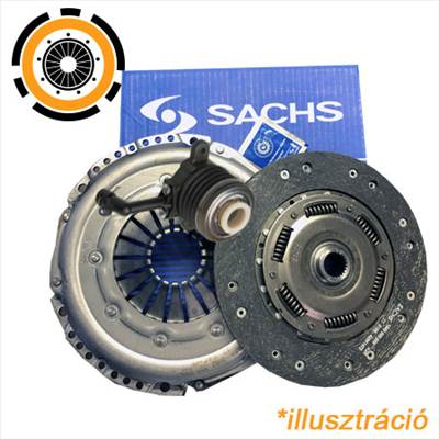 Opel Astra G 1.7 DTI 16V (75 LE) kuplung szett, hidraulikus csapággyal / Sachs