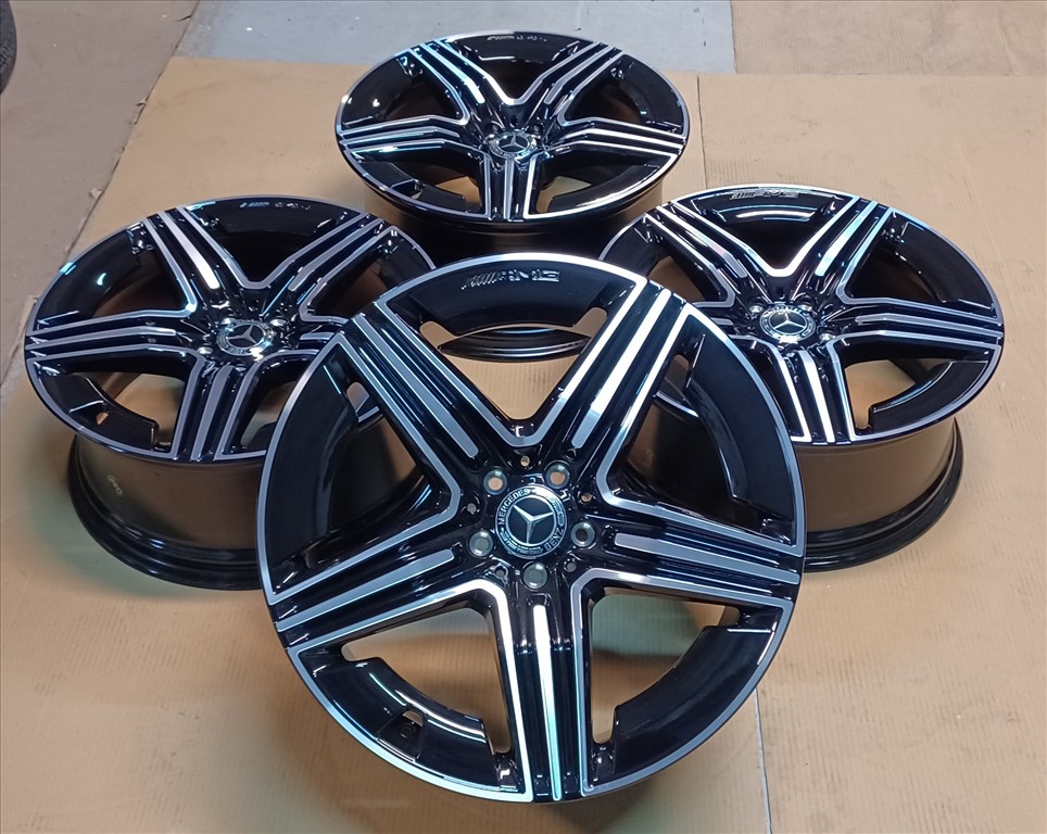 Új Mercedes W254 GLC klasse kétszéles AMG 5x112 8,5-9,5x20 4db 2. kép