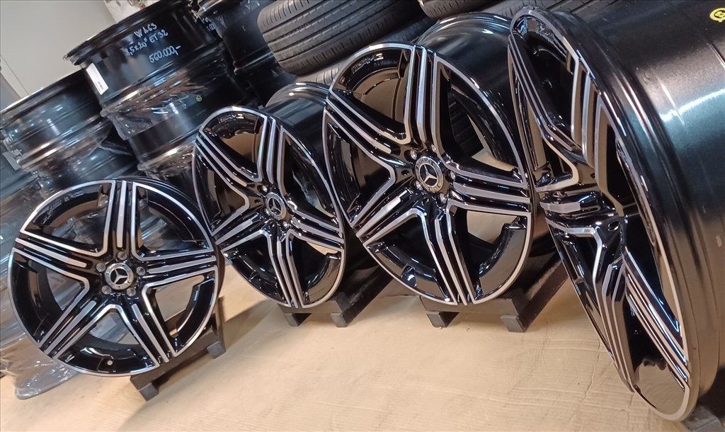 Új Mercedes W254 GLC klasse kétszéles AMG 5x112 8,5-9,5x20 4db 8. kép