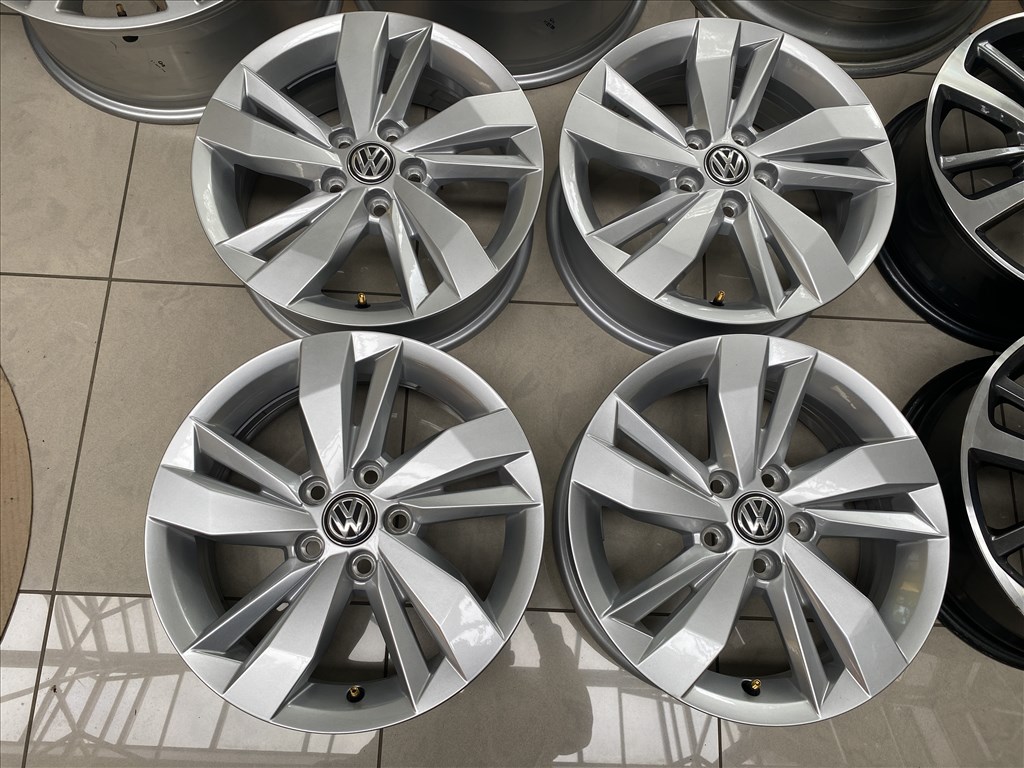 Volkswagen Polo 15 gyári felni alufelni, 5x100   (3230) 2. kép