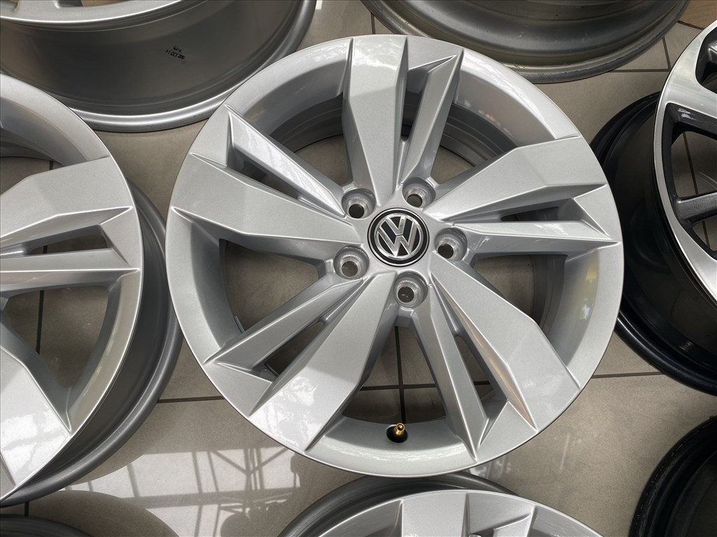 Volkswagen Polo 15 gyári felni alufelni, 5x100   (3230) 5. kép