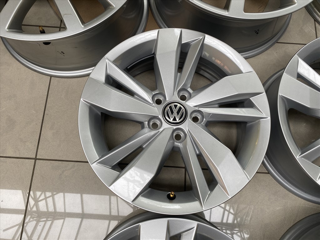 Volkswagen Polo 15 gyári felni alufelni, 5x100   (3230) 6. kép