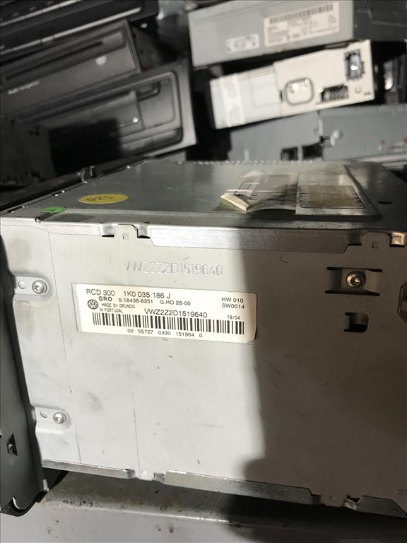 Volkswagen Golf V RCD 300 fejegység 1k0035186j 2. kép