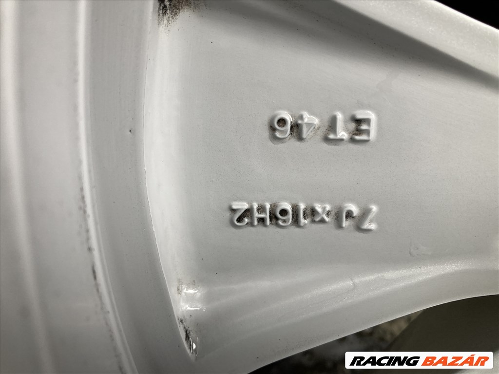  16" újszerű (gyári felni) alufelni, rajta 205/60 újszerű Kumho nyári gumi 10. kép