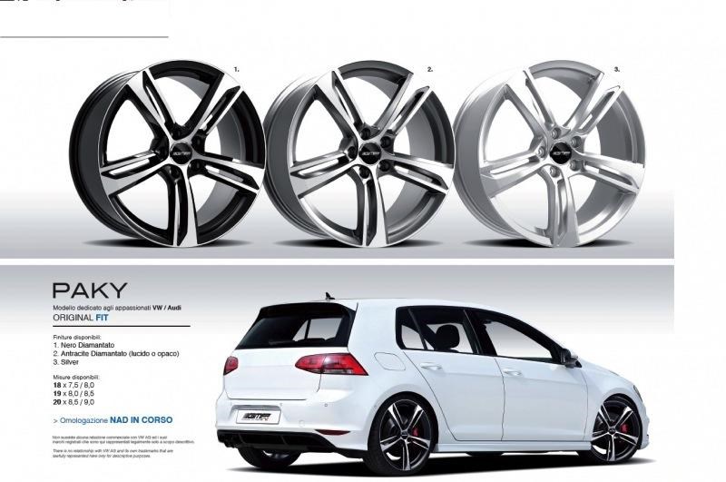 GMP ITALIA PAKY 20'' 5x112 AUDI A4 A5 A6 A7 A8 Q3 Q5 TUV KBA 3. kép