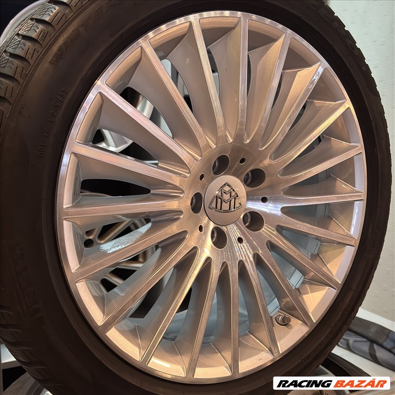 5x112 új kerék garnitúra Mercedes-Maybach 8,5x19 és 9,5x19 ET36 ET43,5 Pirelli gumival 2. kép