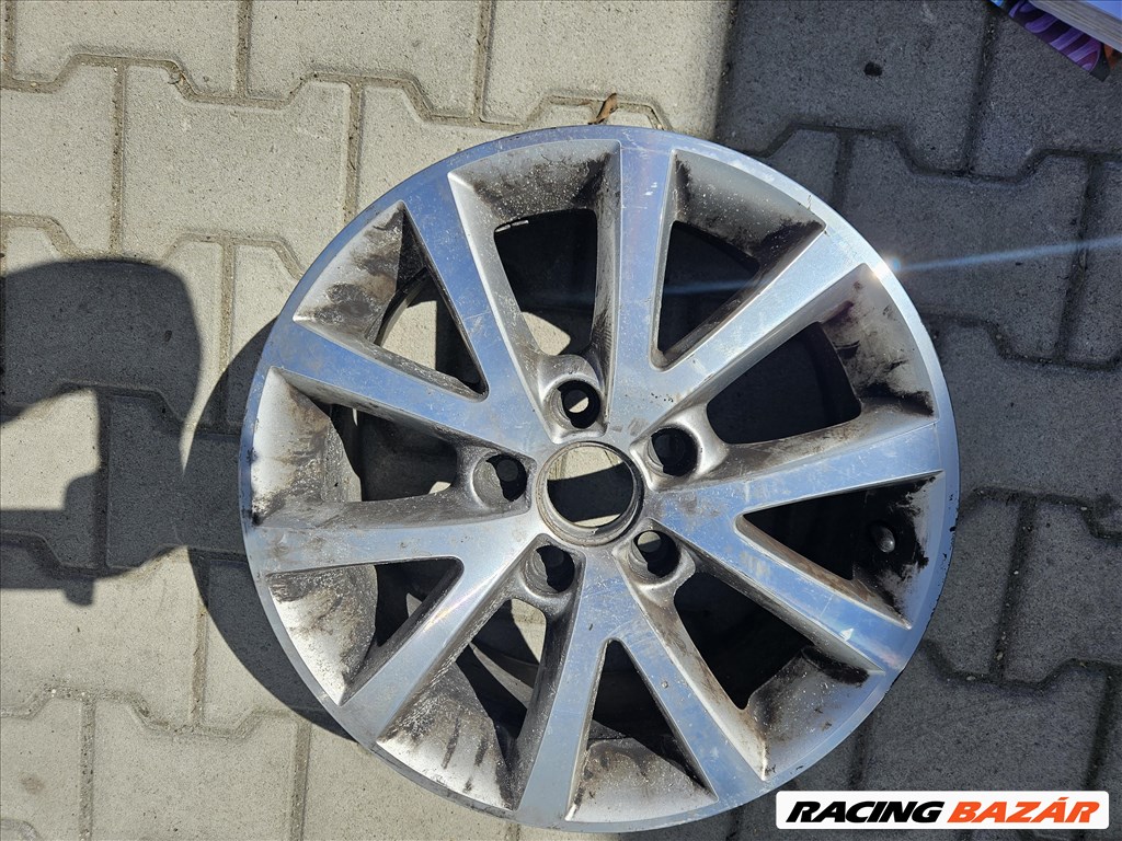  5x112 6,5J 16" szálcsiszolt gyári alufelni (18996) 2. kép