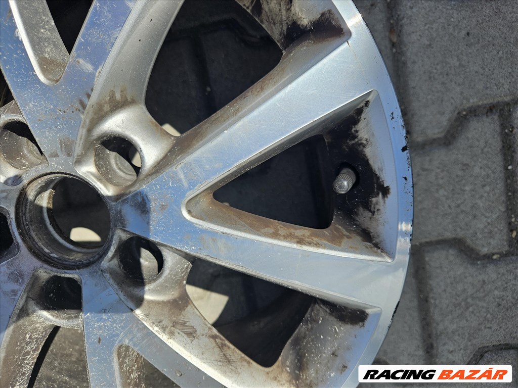  5x112 6,5J 16" szálcsiszolt gyári alufelni (18996) 4. kép