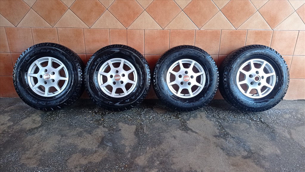 MERCEDES G 16 ALUFELNI 5X130 NÈGYÈVSZAKOS 265/70R16 GUMIVAL OLCSÒN!!! 1. kép