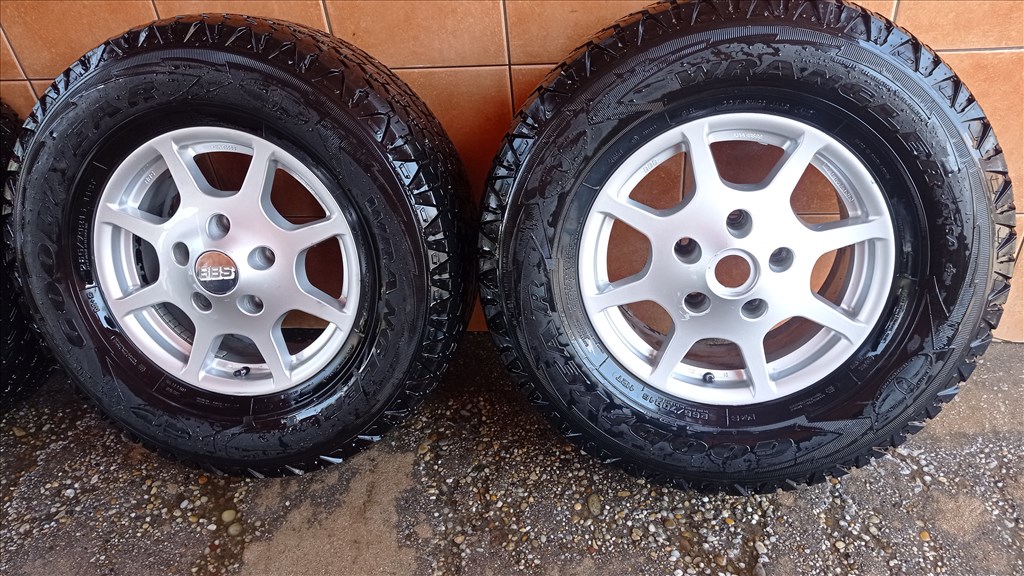 MERCEDES G 16 ALUFELNI 5X130 NÈGYÈVSZAKOS 265/70R16 GUMIVAL OLCSÒN!!! 3. kép
