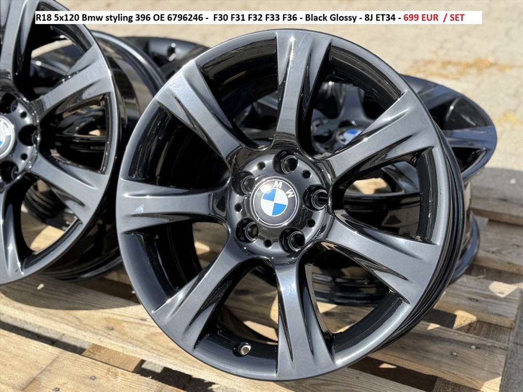 R18 5x120 Bmw styling 396 OE 6796246 -  F30 F31 F32 F33 F36 gyári alufelnik felnik 1. kép