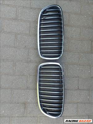 BMW 5-ös sorozat F10, F11 hűtő díszrács, vese. Chrom