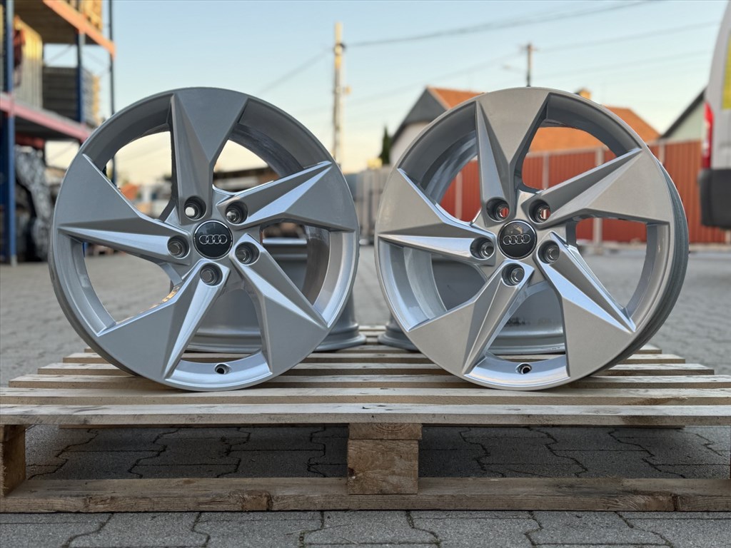 R17 5x112 Original Audi A3 8J ET46 OE 8Y0601025A   gyári  új demo alufelnik felnik 17" 5. kép