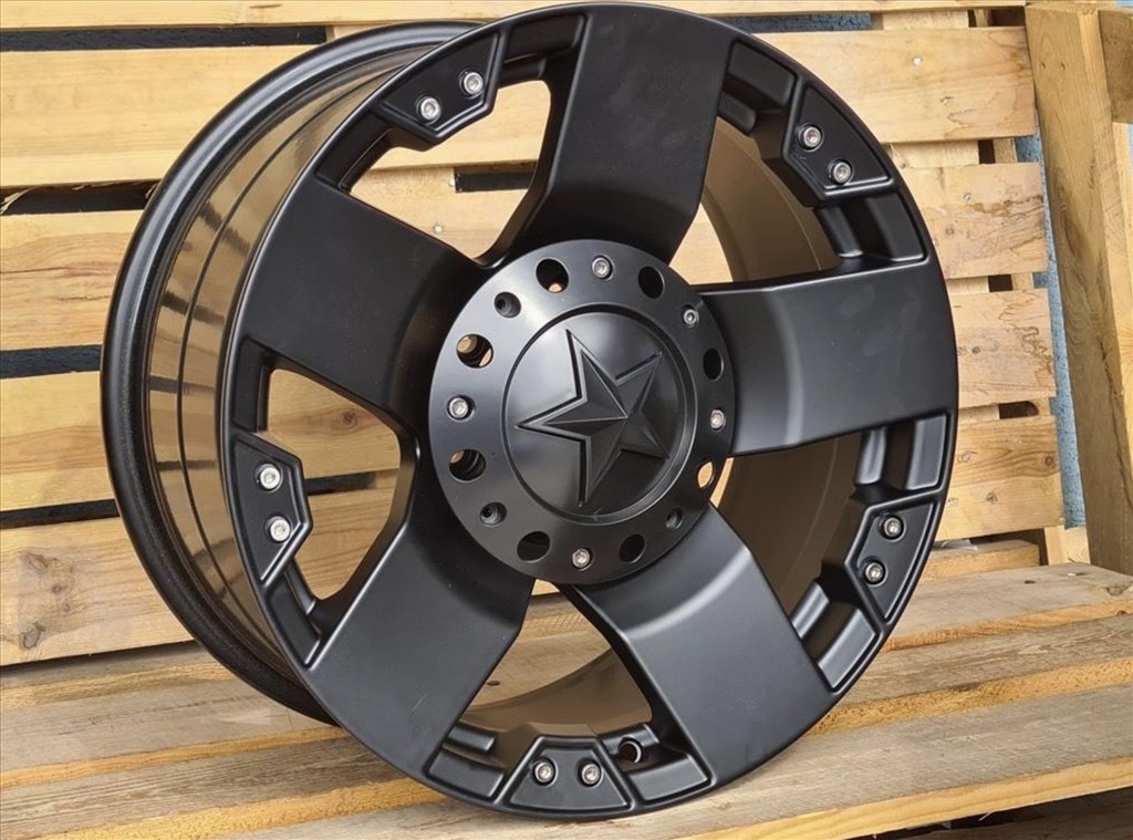 5187 FEKETE  ALUFELNI 17 6x139,7 RANGER HILUX LAND CRUISER ET15. 1. kép