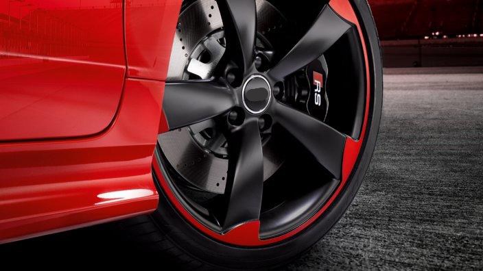 217 RED ROTOR 19'' 5x112 AUDI A4 A5 A6 A8 Q3 ET42 6. kép