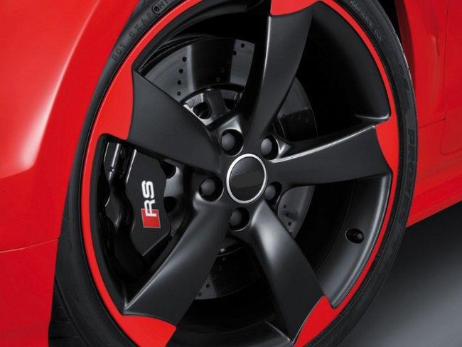 217 RED ROTOR 19'' 5x112 AUDI A4 A5 A6 A8 Q3 ET42 7. kép