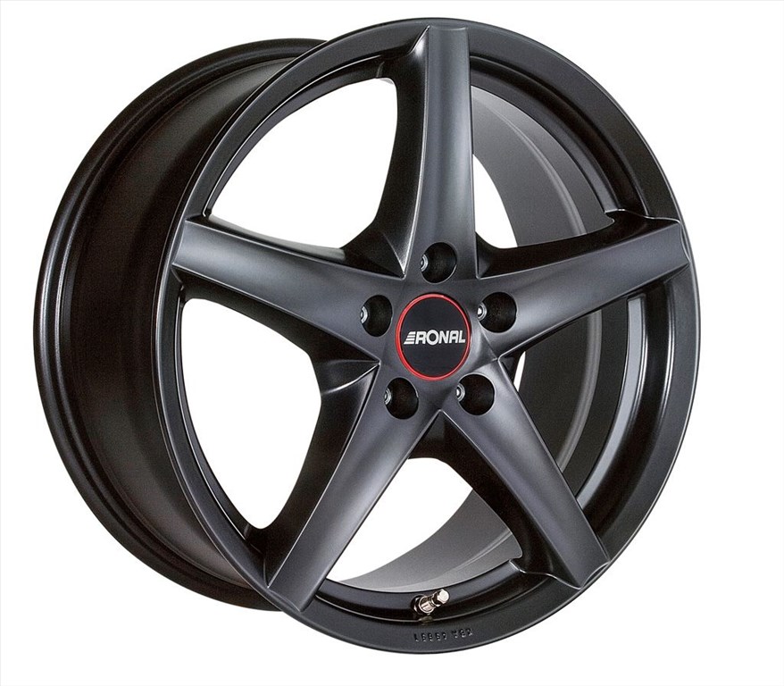 RONAL FEKETE ALUFELNI 17 5x112  ET35 VW AUDI SKODA SEAT . 1. kép