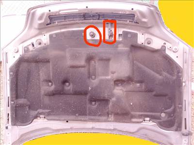 Opel Astra G motorháztető nyitó szerkezet