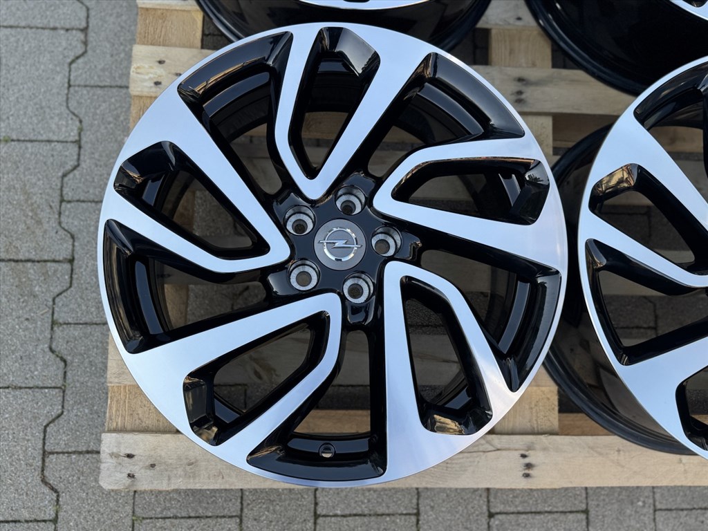 R19 5x108 Original Opel Grandland 7.5J ET42 OE YP00064680  új demo alufelnik, felnik,  3. kép