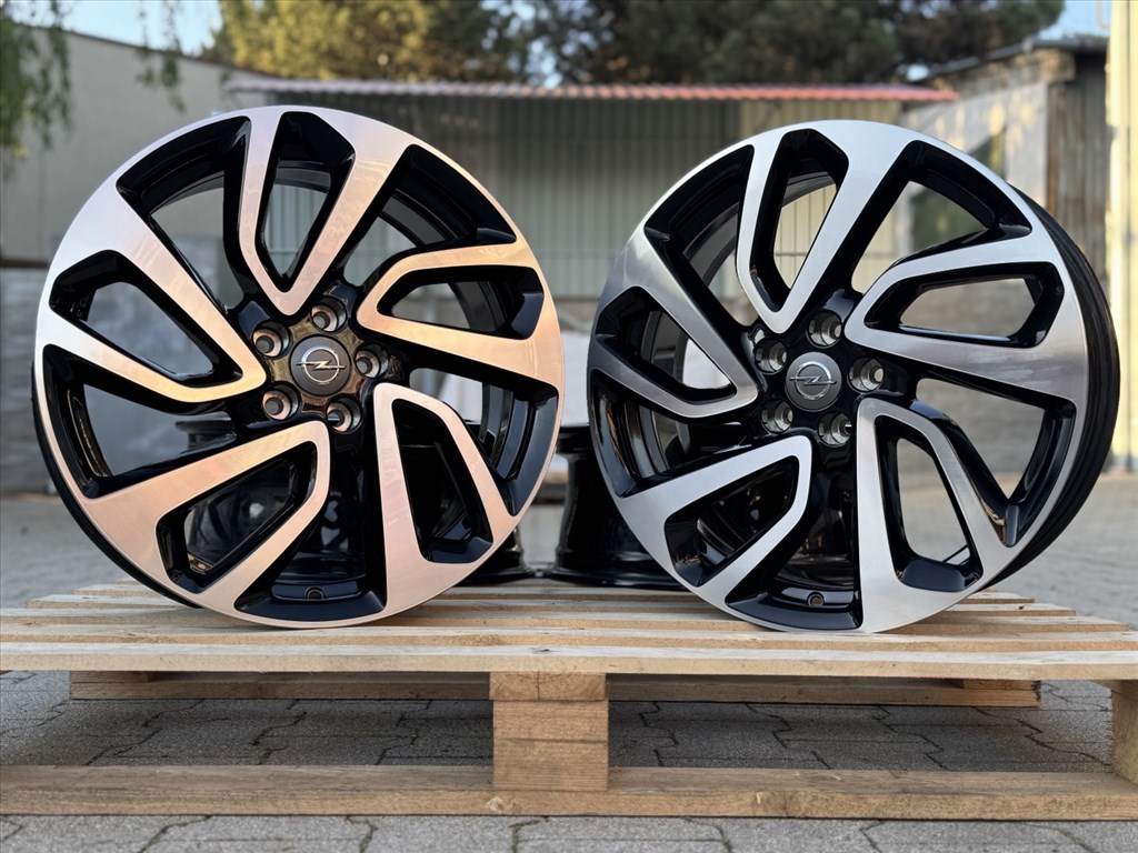 R19 5x108 Original Opel Grandland 7.5J ET42 OE YP00064680  új demo alufelnik, felnik,  4. kép