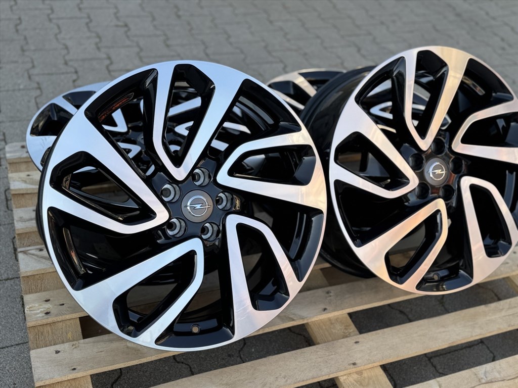 R19 5x108 Original Opel Grandland 7.5J ET42 OE YP00064680  új demo alufelnik, felnik,  5. kép