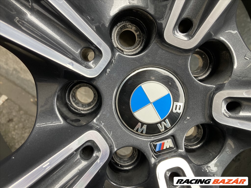  19" újszerű (gyári felni) alufelni, rajta 2db 285/40 és 2db 265/40 újszerű Michelin téli gumi  2. kép