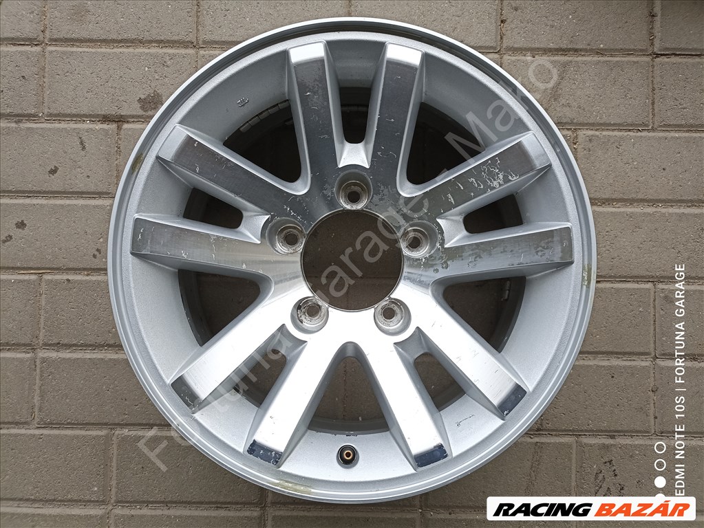 5x139.7 16" Suzuki használt alufelni garnitúra 3. kép
