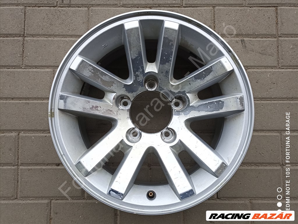 5x139.7 16" Suzuki használt alufelni garnitúra 4. kép