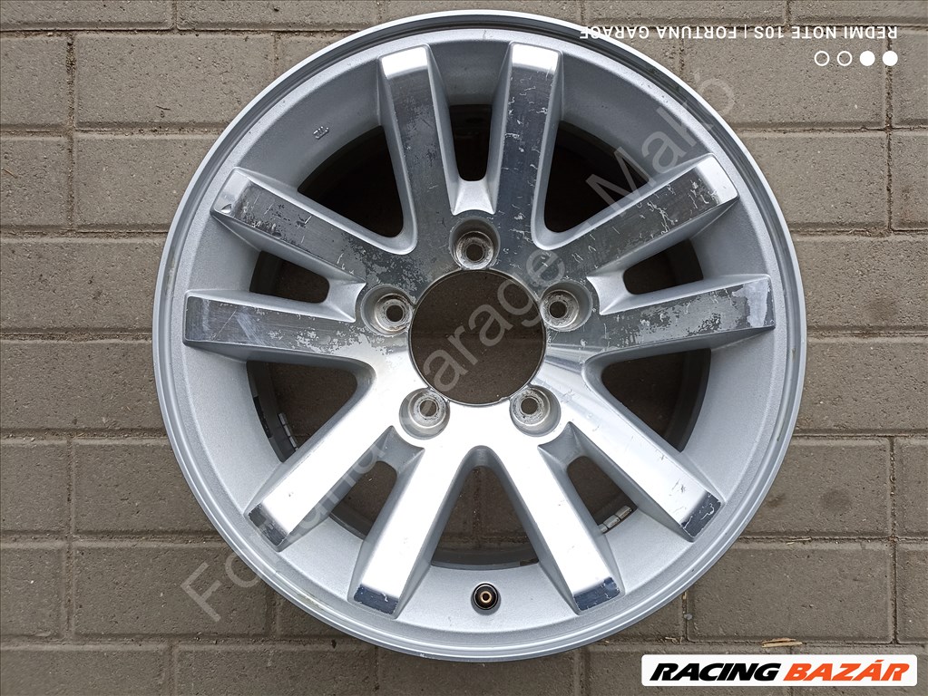 5x139.7 16" Suzuki használt alufelni garnitúra 6. kép