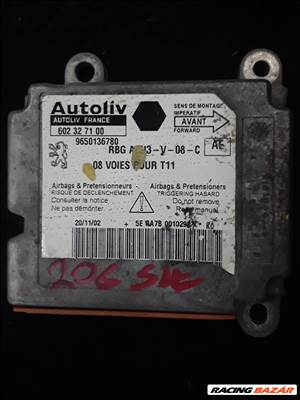 Peugeot 206 SW Légzsákvezérlő 602327100