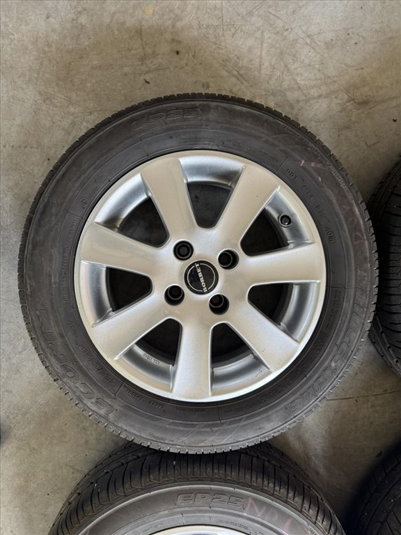 R15 4x108 (65,1) BORBET CA65535 6.5J ET15 + 185/65 88T Bridgestone Ecopia 4x7MM DOT4018 3. kép