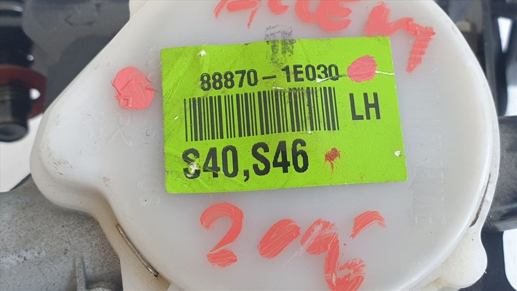 509572 Hyundai Accent 2006, Bal Első Övfeszítő, Biztonsági Öv, 3 Ajtós, 88870-1E030. 10. kép