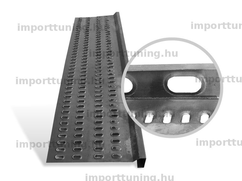 Autómentő felépítmény - Acél panel lap 2,5m hossz 1. kép