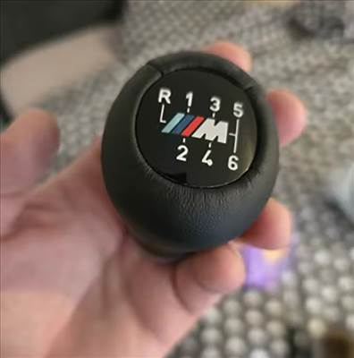 BMW váltógomb 5, 6 sebességes M rövid modell , 7 cm