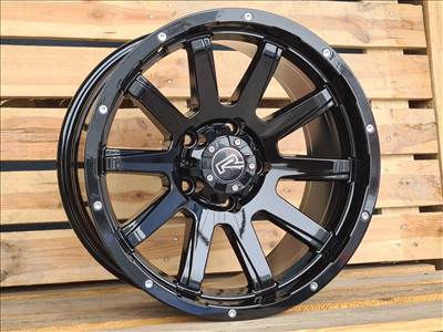 JEEP WRANGLER  ALUFELNI 17 5x127 ET0 R-LINE FEKETE